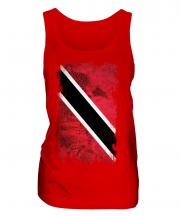 Trinidad And Tobago Grunge Flag Ladies Vest