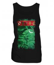Turkmenistan Grunge Flag Ladies Vest