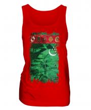 Turkmenistan Grunge Flag Ladies Vest