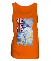 Tuvalu Grunge Flag Ladies Vest