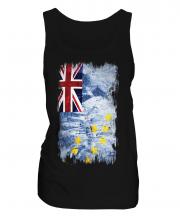Tuvalu Grunge Flag Ladies Vest