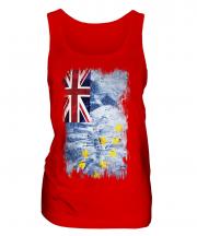 Tuvalu Grunge Flag Ladies Vest