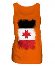 Udmurtia Grunge Flag Ladies Vest