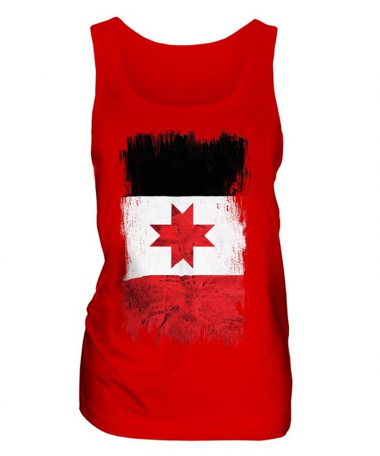 Udmurtia Grunge Flag Ladies Vest