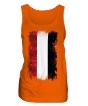 Yemen Grunge Flag Ladies Vest