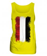 Yemen Grunge Flag Ladies Vest