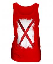 Alabama State Grunge Flag Ladies Vest