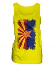 Arizona State Grunge Flag Ladies Vest