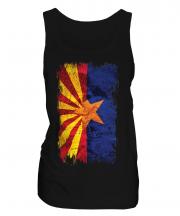 Arizona State Grunge Flag Ladies Vest