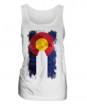 Colorado State Grunge Flag Ladies Vest