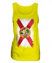 Florida State Grunge Flag Ladies Vest