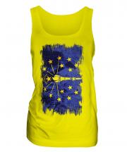 Indiana State Grunge Flag Ladies Vest