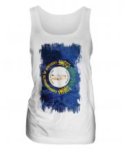 Kentucky State Grunge Flag Ladies Vest