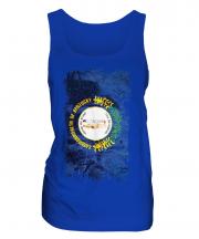 Kentucky State Grunge Flag Ladies Vest