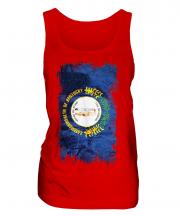 Kentucky State Grunge Flag Ladies Vest