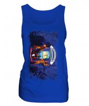 Michigan State Grunge Flag Ladies Vest