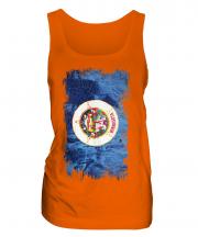 Minnesota State Grunge Flag Ladies Vest