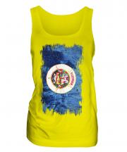 Minnesota State Grunge Flag Ladies Vest