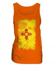New Mexico State Grunge Flag Ladies Vest