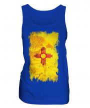 New Mexico State Grunge Flag Ladies Vest