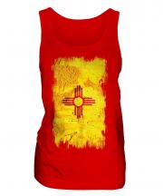 New Mexico State Grunge Flag Ladies Vest