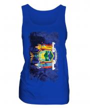 New York State Grunge Flag Ladies Vest