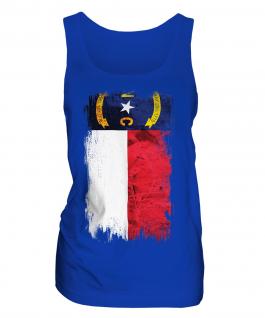 North Carolina State Grunge Flag Ladies Vest