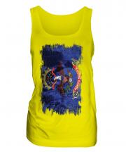 North Dakota State Grunge Flag Ladies Vest