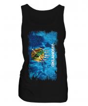 Oklahoma State Grunge Flag Ladies Vest