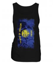 Oregon State Grunge Flag Ladies Vest