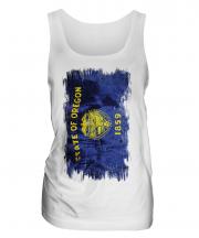 Oregon State Grunge Flag Ladies Vest