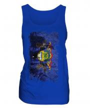 Pennsylvania State Grunge Flag Ladies Vest