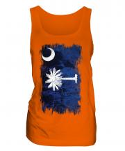 South Carolina State Grunge Flag Ladies Vest