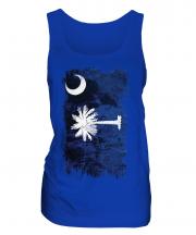 South Carolina State Grunge Flag Ladies Vest