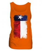 Texas State Grunge Flag Ladies Vest