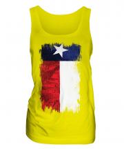 Texas State Grunge Flag Ladies Vest
