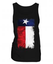 Texas State Grunge Flag Ladies Vest