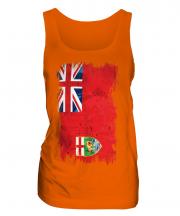 Manitoba Grunge Flag Ladies Vest