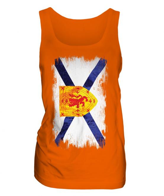 Nova Scotia Grunge Flag Ladies Vest
