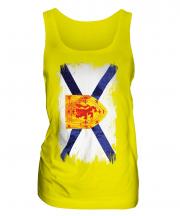 Nova Scotia Grunge Flag Ladies Vest
