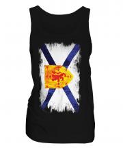 Nova Scotia Grunge Flag Ladies Vest