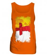 Nunavut Grunge Flag Ladies Vest