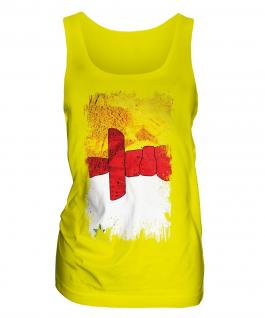 Nunavut Grunge Flag Ladies Vest