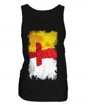 Nunavut Grunge Flag Ladies Vest