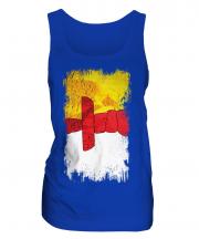 Nunavut Grunge Flag Ladies Vest