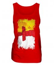 Nunavut Grunge Flag Ladies Vest
