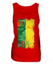 Saskatchewan Grunge Flag Ladies Vest