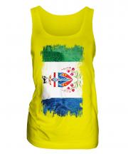 Yukon Grunge Flag Ladies Vest