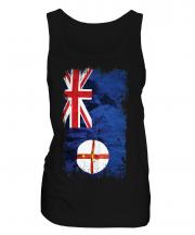 New South Wales Grunge Flag Ladies Vest