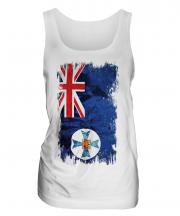 Queensland Grunge Flag Ladies Vest